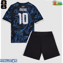Argentina Lionel Messi #10 Bortedraktsett Barn VM 2026 Kortermet (+ Korte bukser)